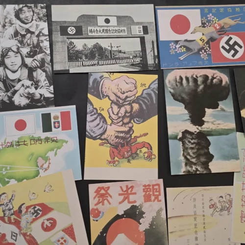 20 Japanese Japan Nazi German Third Reich Friendship Propaganda Postcards WWII