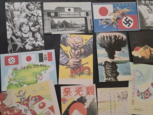 20 Japanese Japan Nazi German Third Reich Friendship Propaganda Postcards WWII
