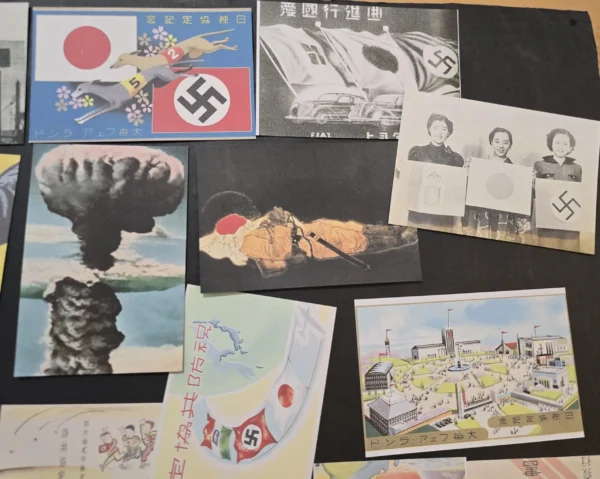 20 Japanese Japan Nazi German Third Reich Friendship Propaganda Postcards WWII