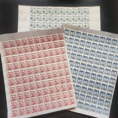 20240520_163733.jpg Feldpost Stamp Sheets x 3 WW2 Nazi German Third Reich Soldiers Mail