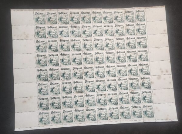 20240520_163758.jpg Feldpost Stamp Sheets x 3 WW2 Nazi German Third Reich Soldiers Mail
