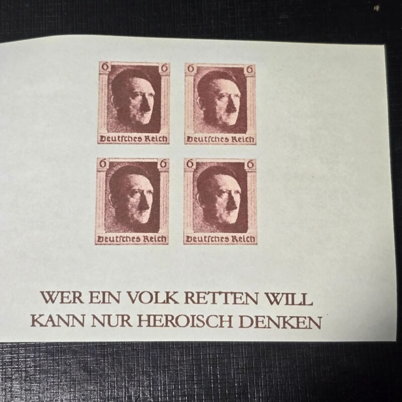 20241107_192927.jpg Adolf Hitler Souvenir Stamp sheet MNH WW2 Nazi German Third Reich 2
