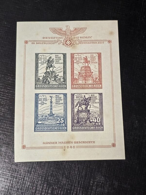 20241107_192949.jpg Nazi German Third Reich Monuments Souvenir Stamp Sheet