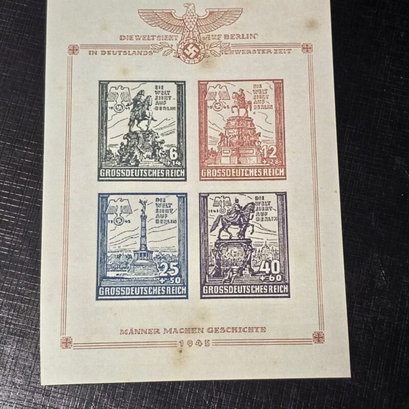 20241107_192949.jpg Nazi German Third Reich Monuments Souvenir Stamp Sheet