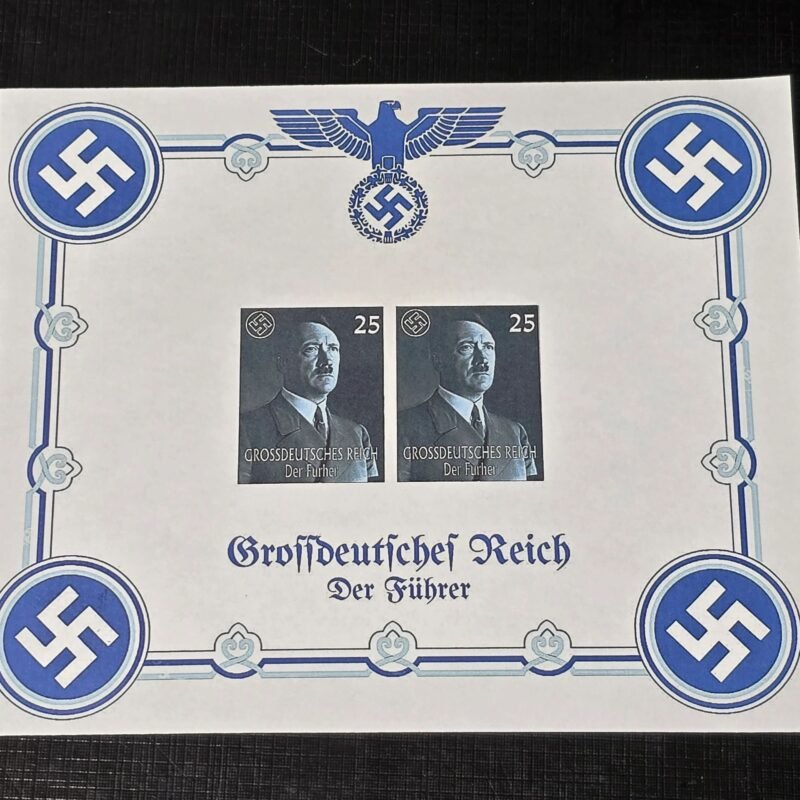 20241107_193144.jpg Adolf Hitler Souvenir Stamp sheet MNH WW2 Nazi German Third Reich 3