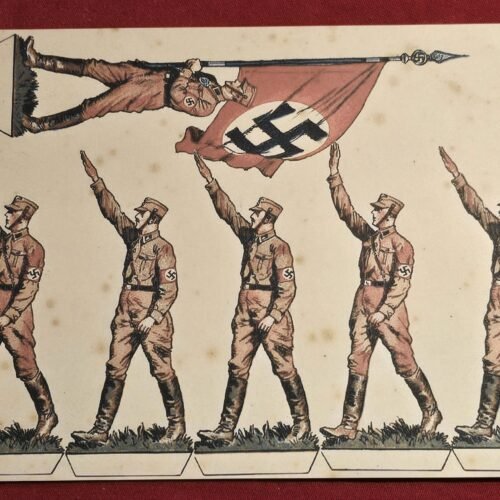 20241121_173807.jpg SA Stromtroopers Brown Shirts Cutout Toy Soldiers WW2 Nazi German Third Reich