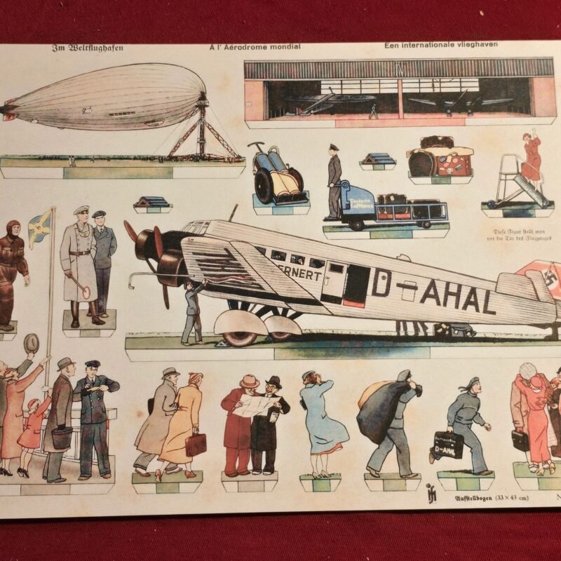 20241121_173842.jpg Third Reich Transportation Cutout Toy Soldiers WW2 Nazi German NSDAP