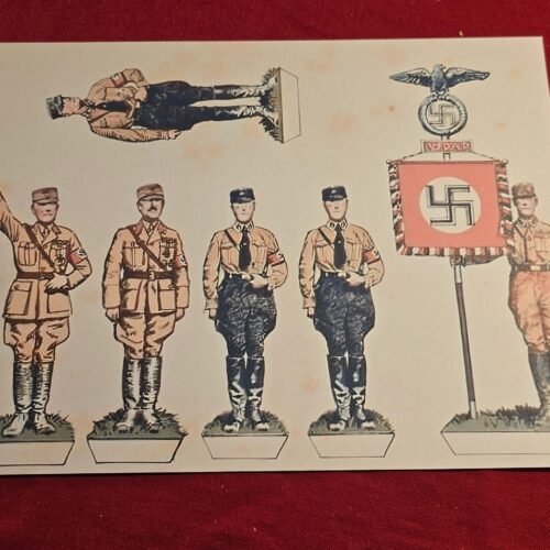 20241121_174139.jpg SA Stormtroopers Cutout Toy Soldiers Hitlers Brown Shirts WW2 Nazi German Third Reich NSDAP