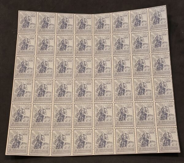 20241202_165140.jpg Hitler Youth HJ DJ Camp Stamp Sheet MNH WW2 Nazi German Third Reich 3
