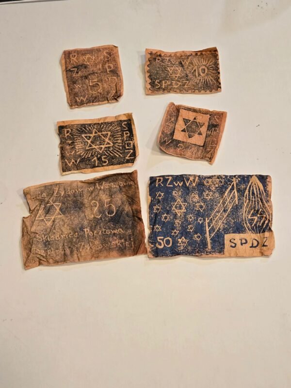 20250129_215603.jpg WW2 German Warsaw Ghetto Getto Jewish Holocaust Currency Money Scrip