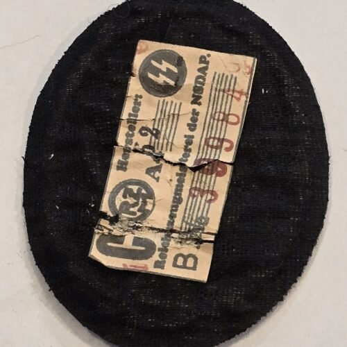 20250208_133400.jpg WW2 German SS Mountain Climbers Edelweiss Patch w RZM tag
