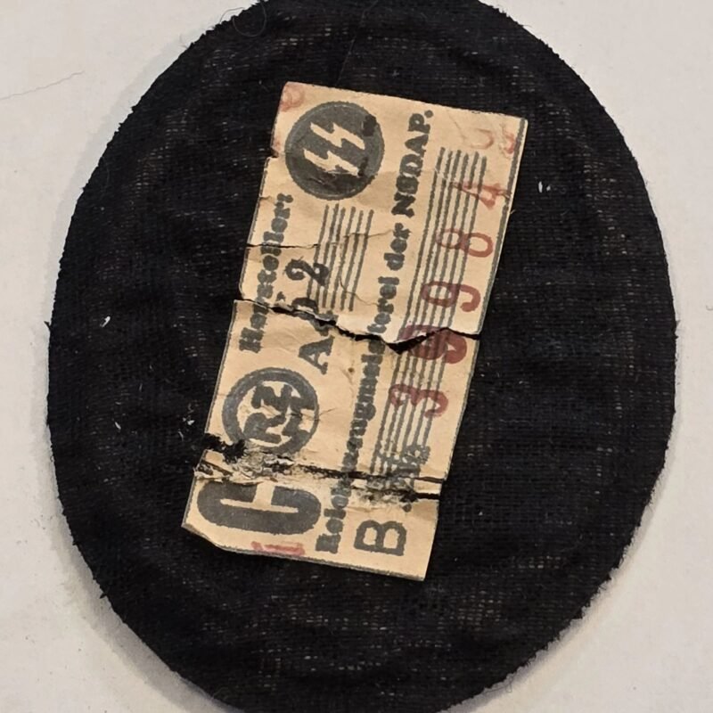 20250208_133400.jpg WW2 German SS Mountain Climbers Edelweiss Patch w RZM tag