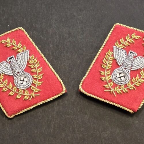 20250208_144533.jpg WW2 Nazi German NSDAP Political Officials Swastika Eagle Collar tabs