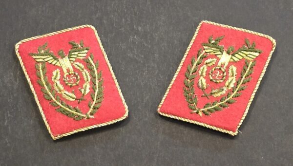 20250208_144551.jpg WW2 Nazi German NSDAP Political Officials Swastika Eagle Collar tabs style 2