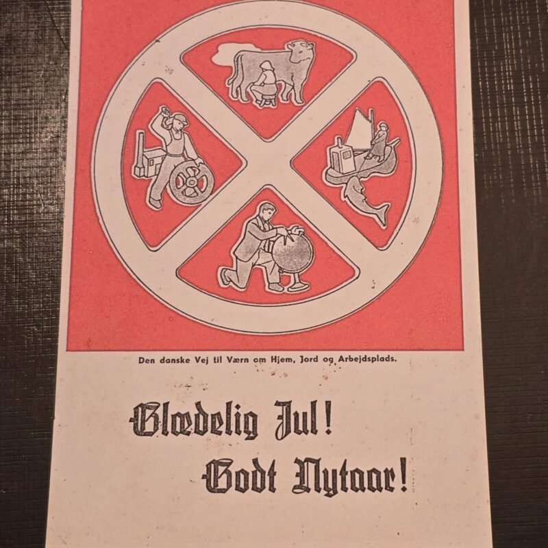 20250213_130108.jpg DNSAP Denmark Nazi Party Postcard WW2 German Third Reich NSDAP