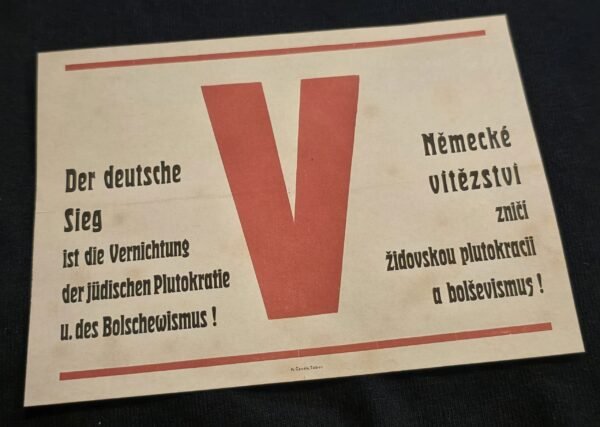 20250214_164717.jpg WWII Nazi German Third Reich Anti-Bolshevik Propaganda Stamp Leaflet – Multilingual