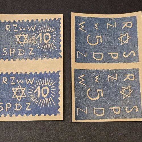 20250219_163353.jpg WW2 WWII Jewish Warsaw Getto Ghetto SS Holocaust Currency Notes Money x 2
