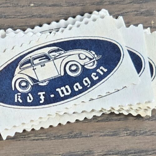 WW2 Nazi German VW Volkswagen Bug Beetle Car KdF Stamps x 10 MNH