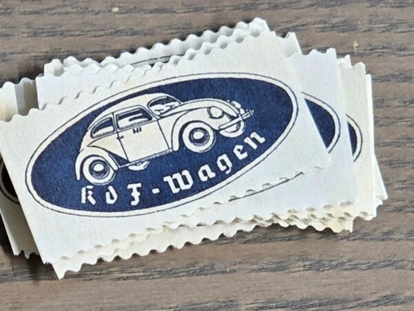 WW2 Nazi German VW Volkswagen Bug Beetle Car KdF Stamps x 10 MNH