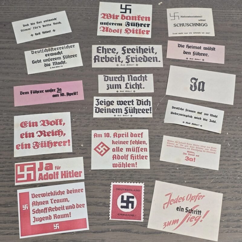 20250522_210045.jpg Anti Semitic Jewish Propaganda NSDAP Nazi German Third Reich Propaganda Stamp Labels