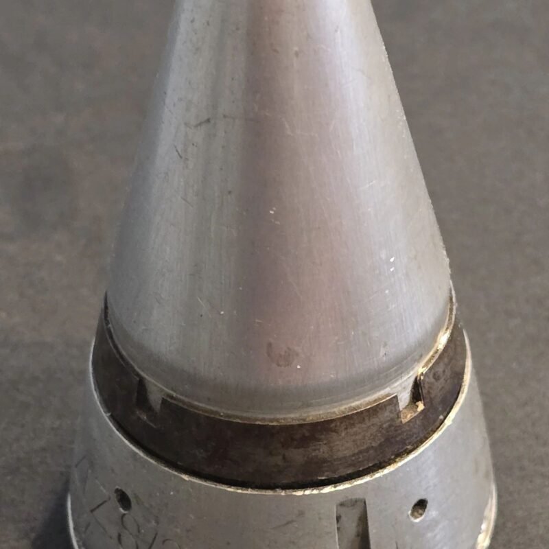20250524_120127.jpg WWII German Zt.Z. S/30 Artillery Fuse 1942 Trench Art Salt Shaker Waffen amt WaA Eagle Marked
