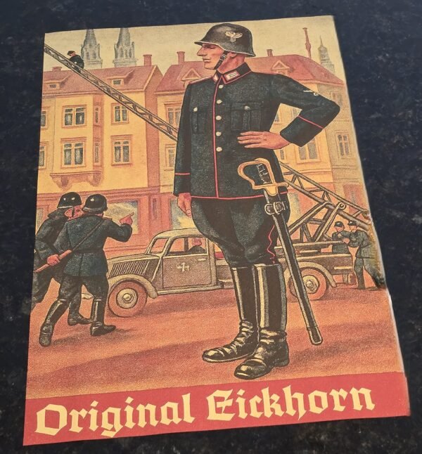 WW2 German Carl Eickhorn Police Polizei Officer Dagger Sword Knife Maker Poster