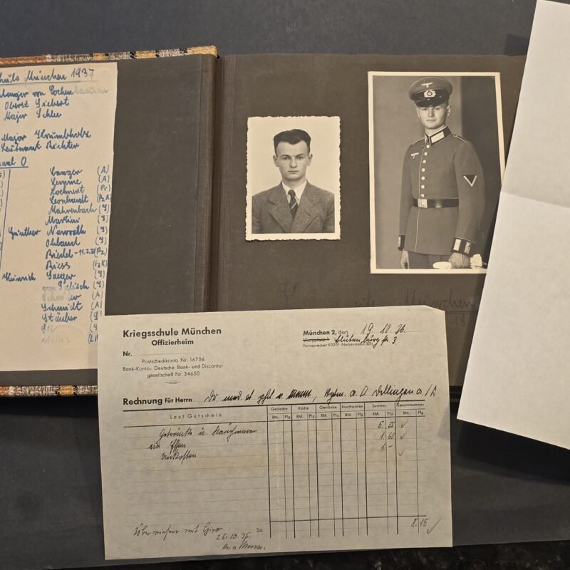 20250903_143734 Rare Original 1937 Wehrmacht Kriegsschule München Photo Album – 270+ Photos – Feldherrnhalle – Generalfeldmarschall Blomberg – Training & Officers