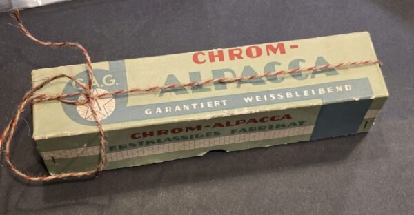 20260227_181632.jpg WOW Pristine! Kriegsmarine Mess Hall Knives w Box WW2 German Navy Silverware