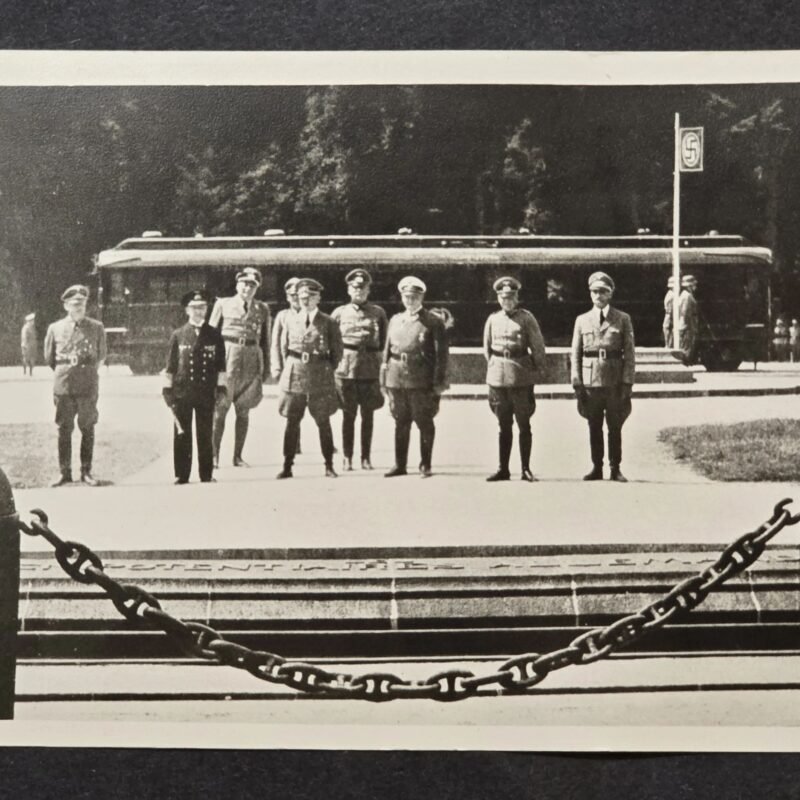 20260418_133208-b90401b.jpg RARE 1940 Adolf Hitler w SS Compiègne Armistice Photo – NSDAP Leadership WWII Nazi German