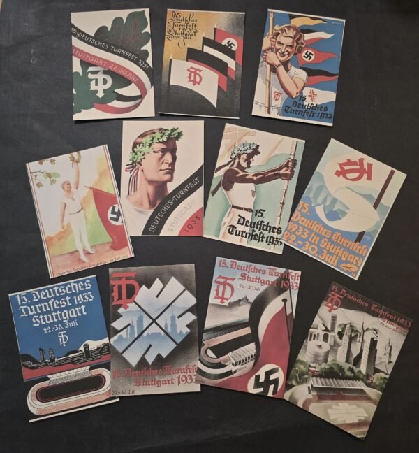 20260425_133810.jpg WW2 Nazi German Third Reich NSDAP Turner Org Turnerfest Propaganda Postcard Collection