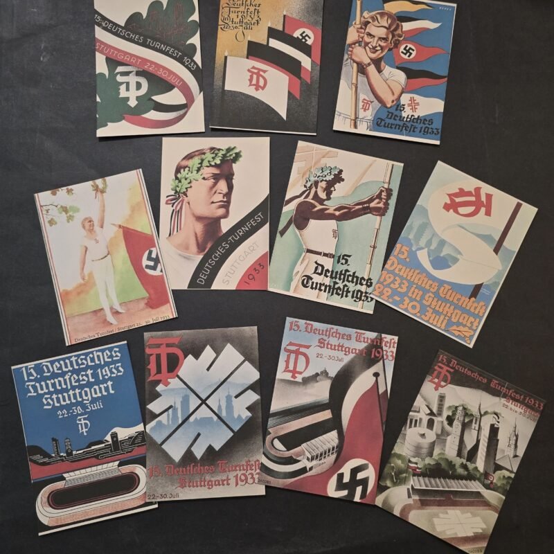 20260425_133810.jpg WW2 Nazi German Third Reich NSDAP Turner Org Turnerfest Propaganda Postcard Collection