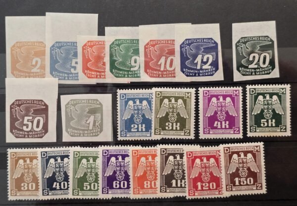20260428_164710.jpg Rare Bohemia & Moravia WWII Nazi German Third Reich Stamp Collection MNH