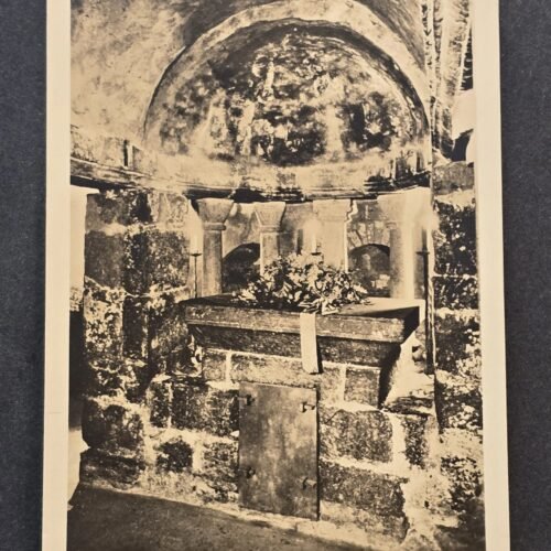 Rare SS Wewelsburg Himmler Crypt WW2 German Photo Postcard 1936 Totenkult Heinrich Himmler Relic Site