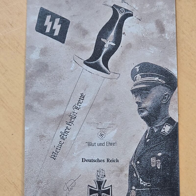 20260430_124742.jpg SS Himmler Honor Dagger Postcard WW2 Nazi German Third Reich Postal Card