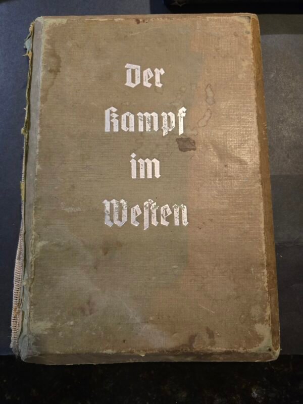 20260502_172005 WWII German Third Reich Wehrmacht SS Military 3D Stereoview Book Der Kampf im Westen Complete w 100 Cards & Viewer