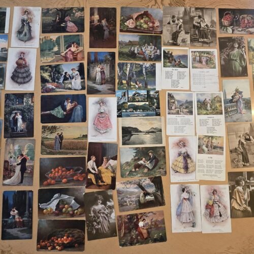 20260503_162544.jpg WOW! HUGE lot 55 pcs WW1 Imperial German Soldiers Feldpost Sweetheart Postcards
