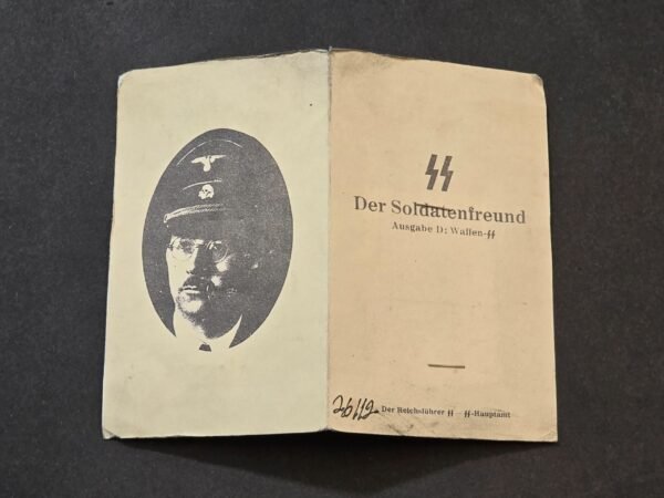 20260505_154311.jpg RARE Vintage Waffen-SS “Der Soldatenfreund” Booklet w/ Real Photo Himmler Reichsschule