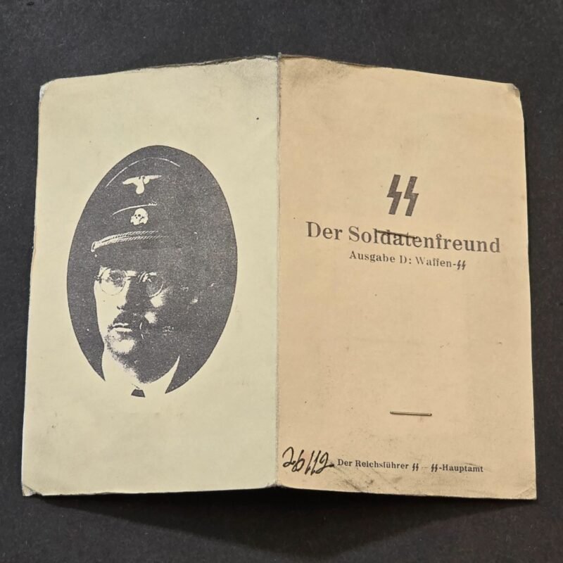 20260505_154311.jpg RARE Vintage Waffen-SS “Der Soldatenfreund” Booklet w/ Real Photo Himmler Reichsschule