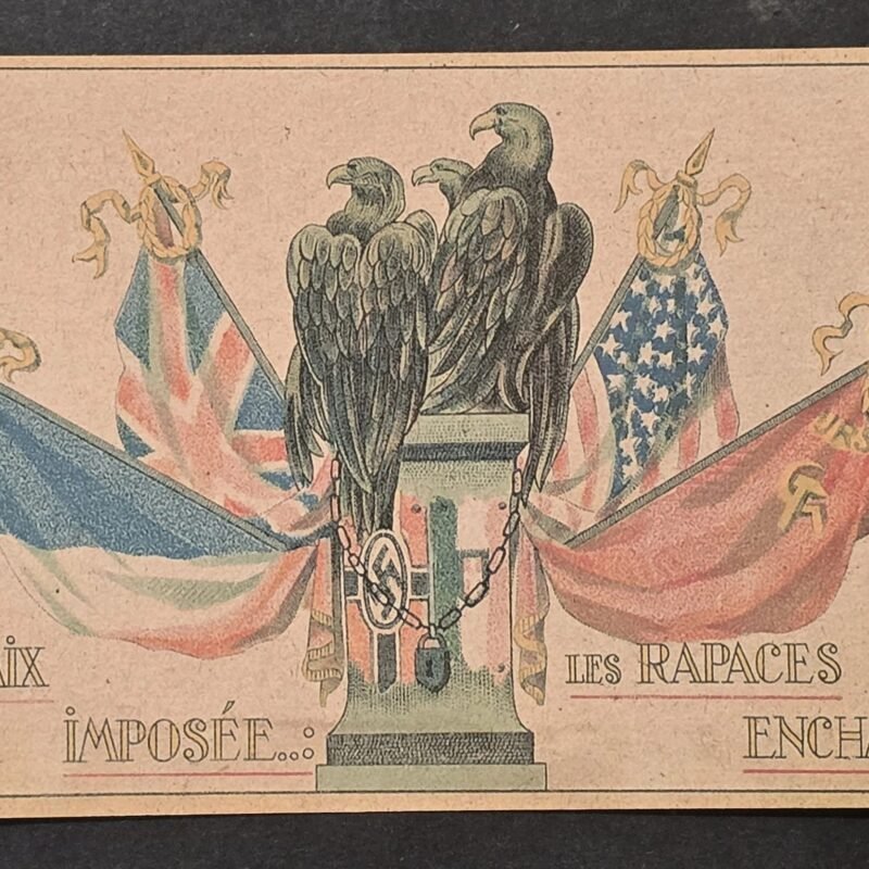 20260506_155602.jpg French Anti-Allied Propaganda card WWII Anti Nazi Germany