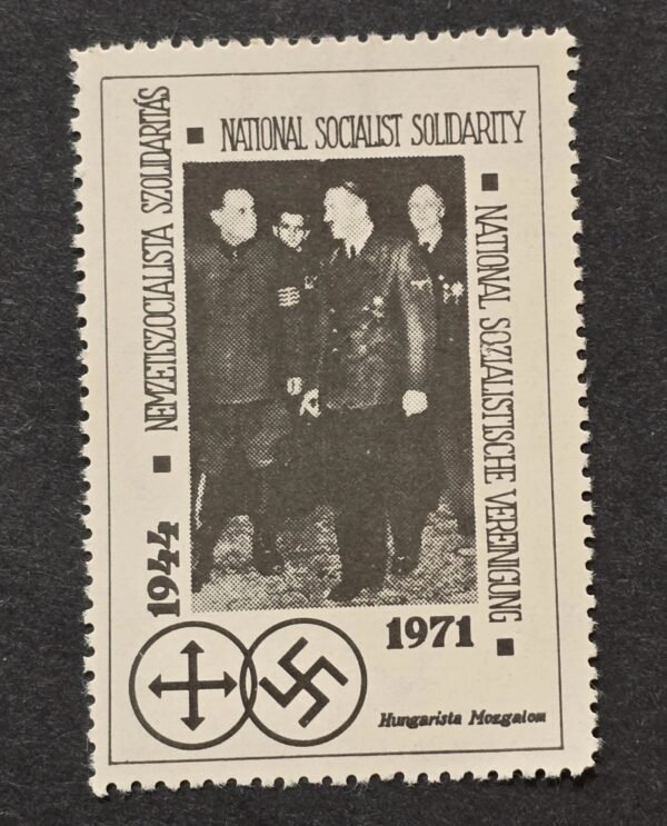 20260506_160213.jpg Nazi German Hungarian National Socialist Solidarity Cinderella Stamp 1944–1971 MNG