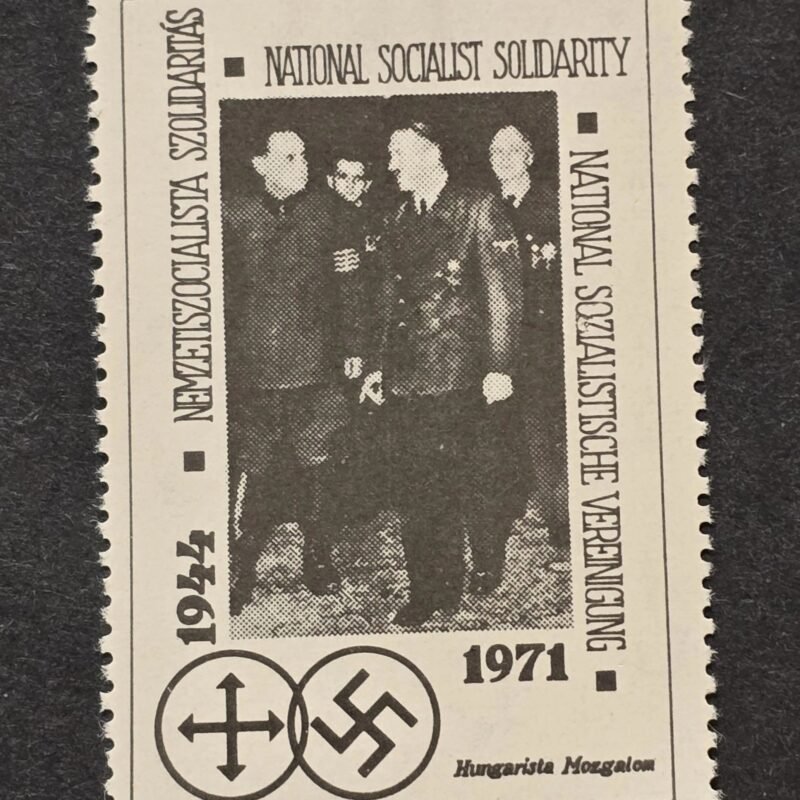 20260506_160213.jpg Nazi German Hungarian National Socialist Solidarity Cinderella Stamp 1944–1971 MNG