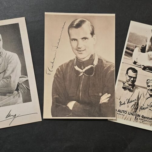 20260506_161222.jpg WW2 Nazi German Third Reich Mercedes Benz Audi Race Car Driving Racing Team Postcard lot