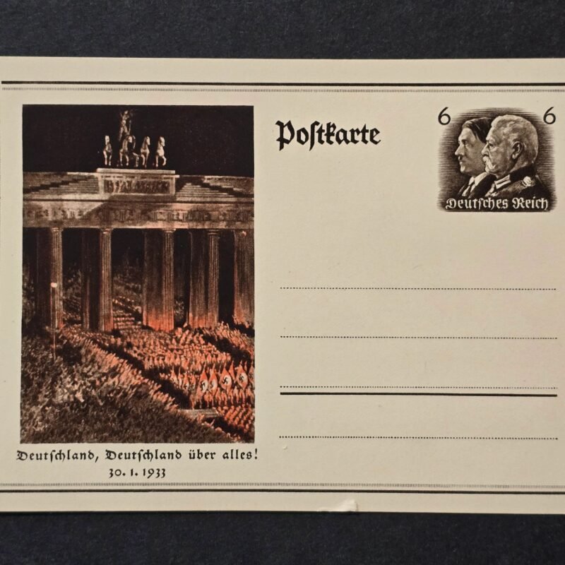 20260506_161354.jpg Deutschland Uber Alles! WW2 Nazi German Third Reich Propaganda Postcard