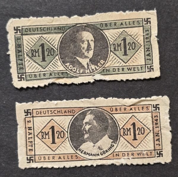 20260506_161512.jpg Third Reich Nazi German 1933 Adolf Hitler & Hermann Göring Propaganda Coupon Tickets Lot