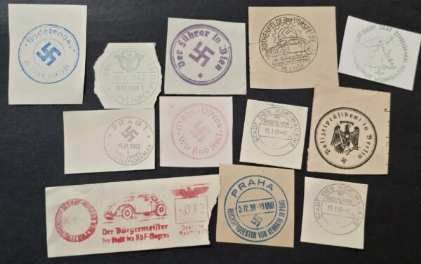 WW2 Nazi German NSDAP Third Reich Special Postage Cancels