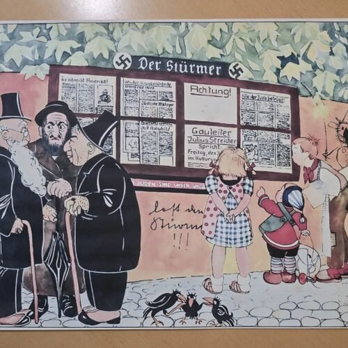 20260508_134620-7625ad6.jpg Der Sturmer! Anti Semitic Jewish WW2 Nazi German NSDAP Third Reich Poster Print