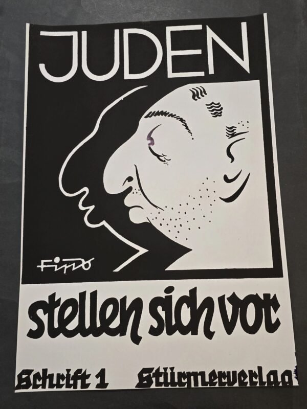 20260508_141415-85f1bf4.jpg JUDEN WW2 Nazi German Anti-Semitic Jewish Poster Print