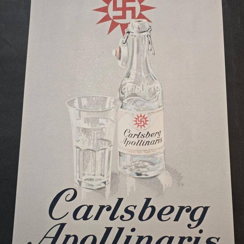 20260508_141918-8ef8297.jpg Vintage Style Carlsberg Beer Apollinaris Advertising w Swastika Poster Print
