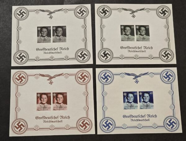 20260509_162402.jpg Hermann Goring Luftwaffe General Third Reich WW2 Nazi German Souvenir Stamp Sheet