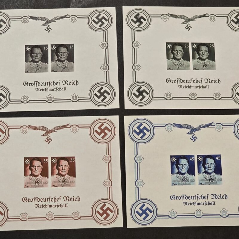 20260509_162402.jpg Hermann Goring Luftwaffe General Third Reich WW2 Nazi German Souvenir Stamp Sheet
